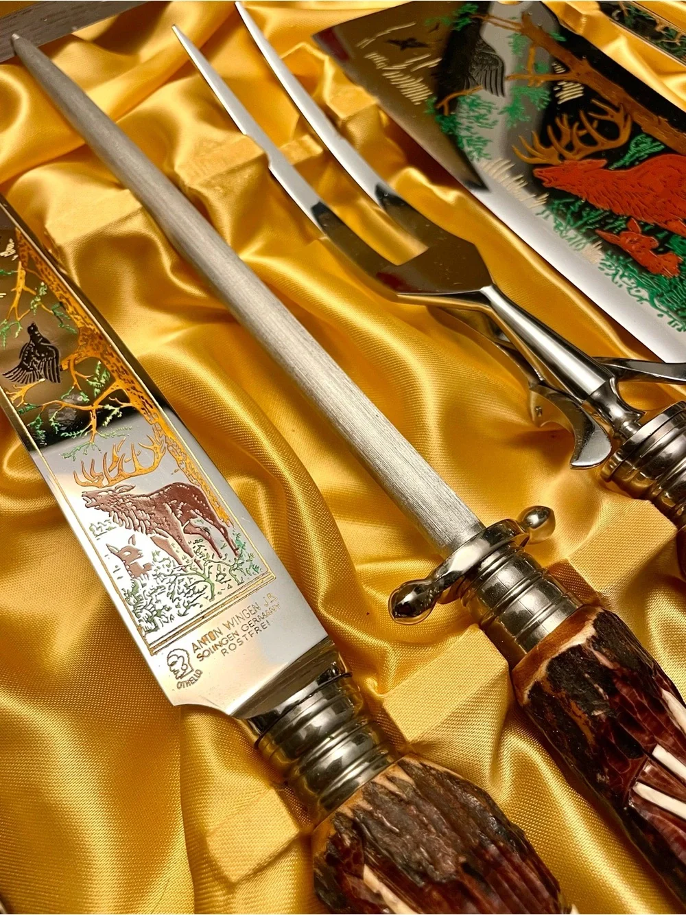 Vintage Othello Cutlery Set | Anton Wingen Jr. Solingen Germany